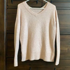 Light pink knit sweater